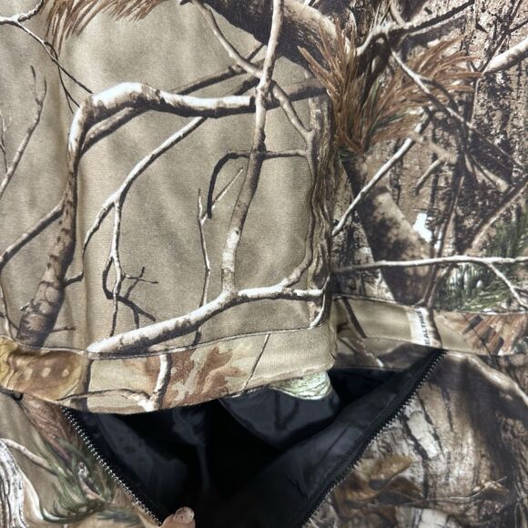 Hunting Vest XXL Cold Weather Gear Quilt Lined Game Pouch Mens Realtree Camo - Picture 12 of 16